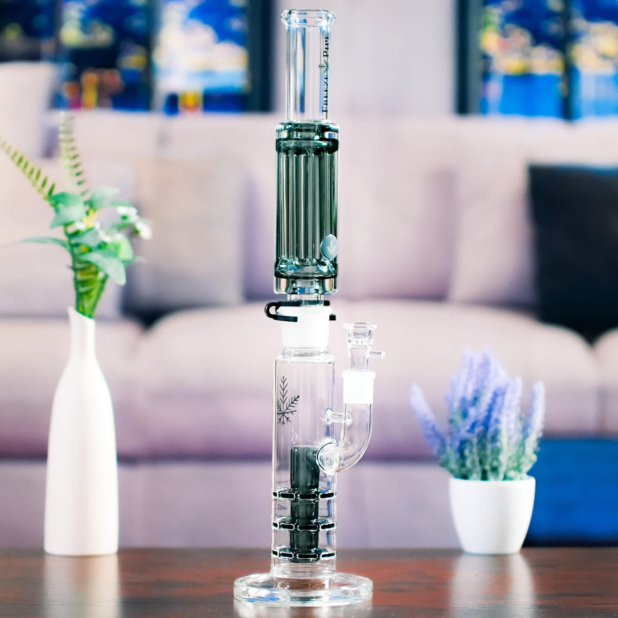 recycler pieces on table