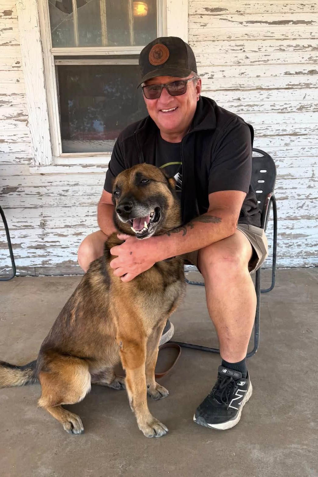 k9 milo and family