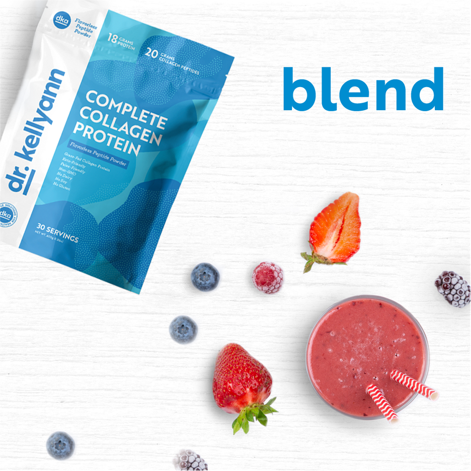 Complete Collagen Protein for Crepey Skin Dr. Kellyann