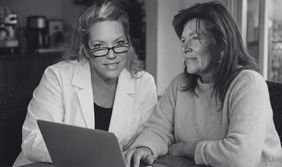 Dr. Janell Cole and Linda Langenbacer