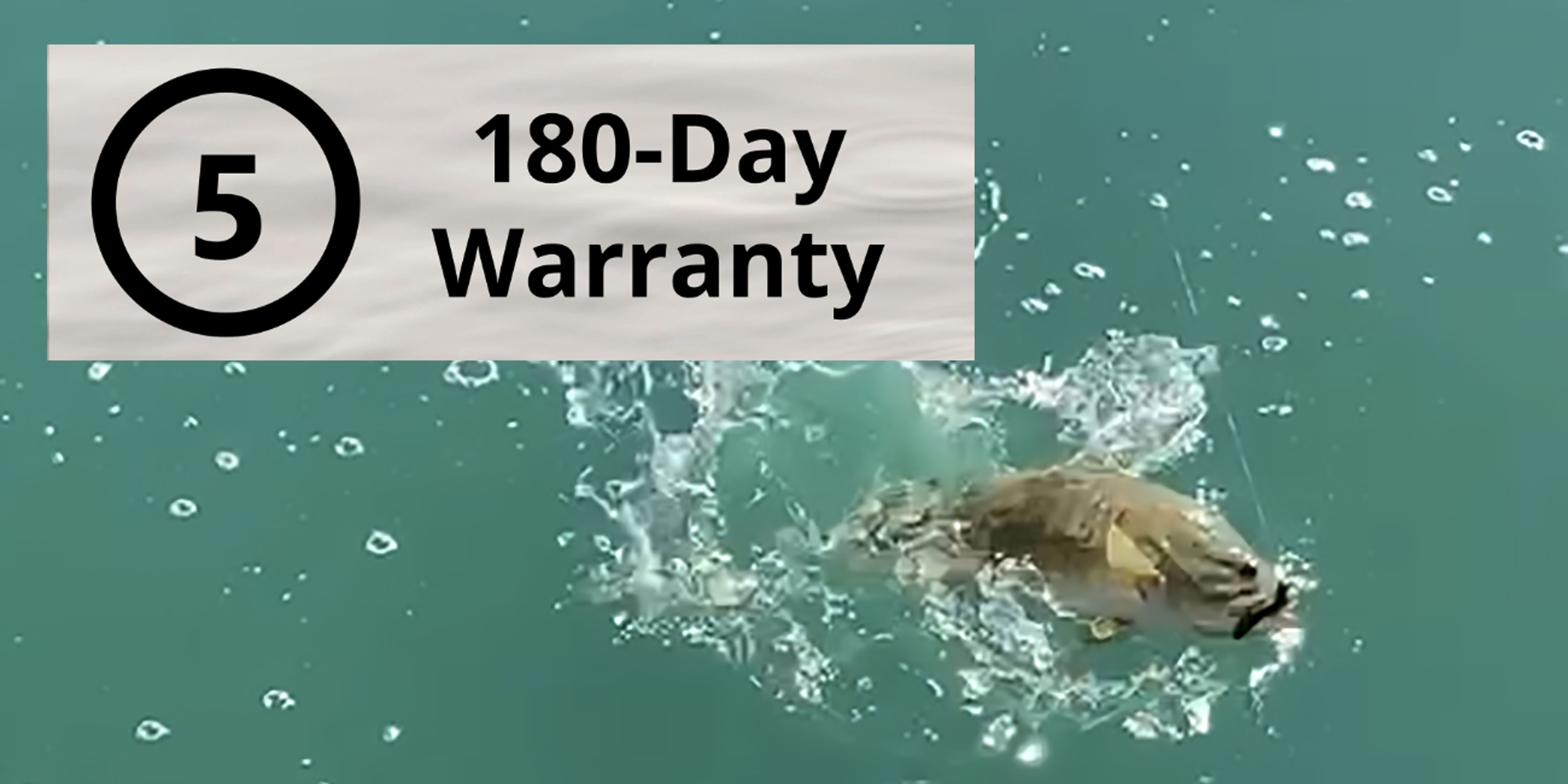 Fisholic Offers 180 Day Warranty to Ensure You Love Our Products