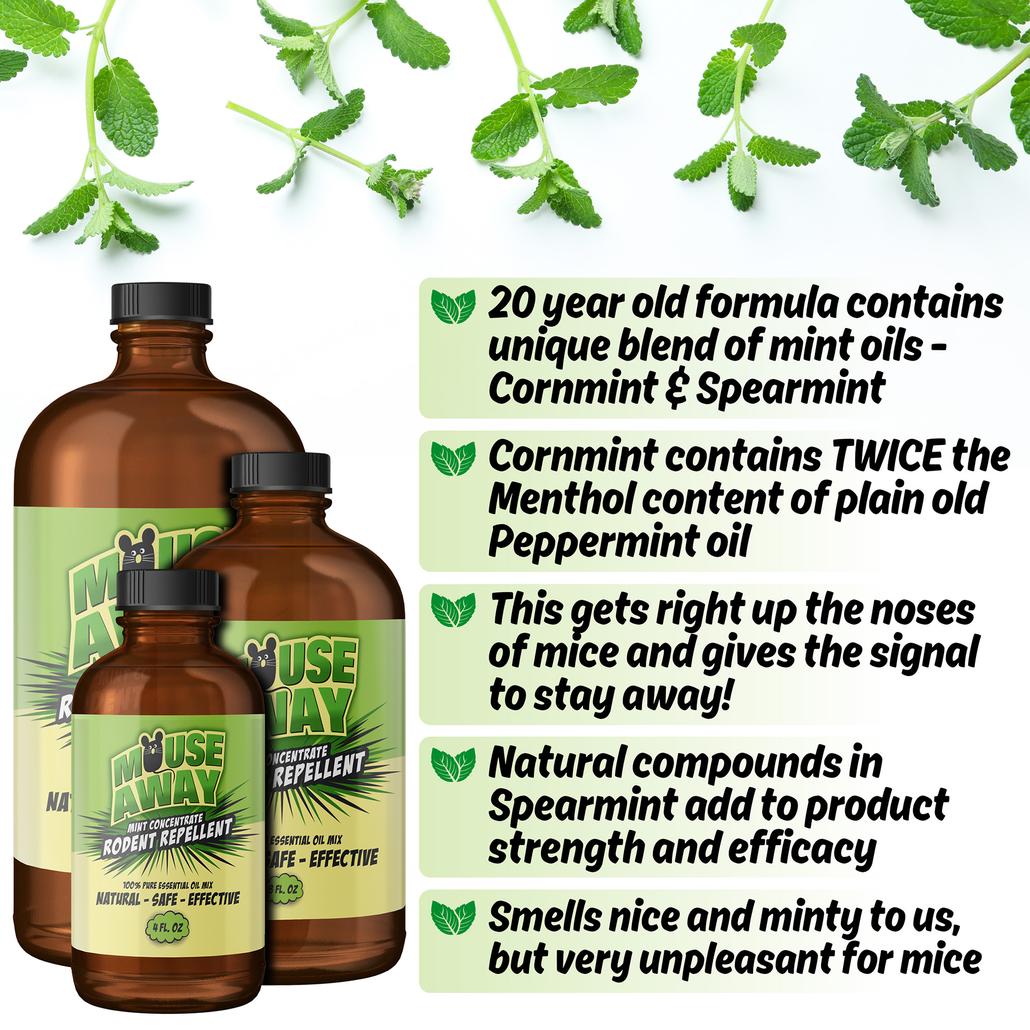 Mouse Away Mint Concentrate Formula Benefits
