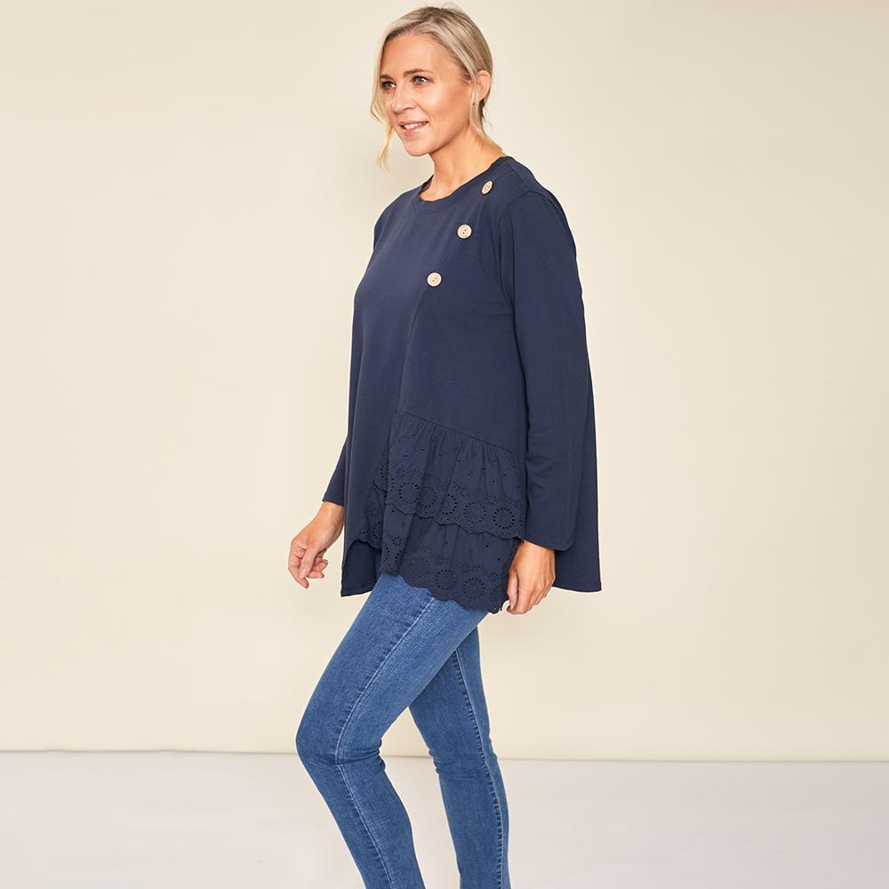 Lola Top (Navy)
