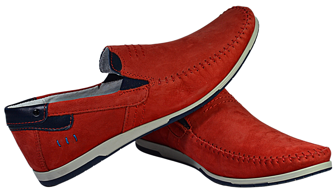 Sander - men's slip-on dress shoes loafers - Reindeer Leather