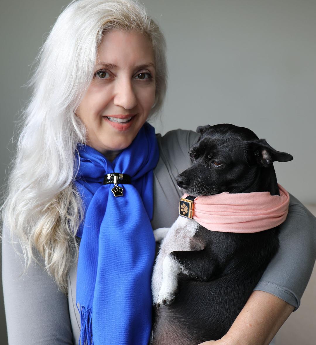 Paw Scarf Lock - Lock and Shine