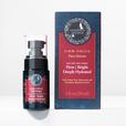 Firm focus face serum on white background