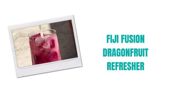 Fiji fusion dragonfruit refresher