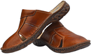 Jordan - Men summer clog slippers - Reindeer Leather