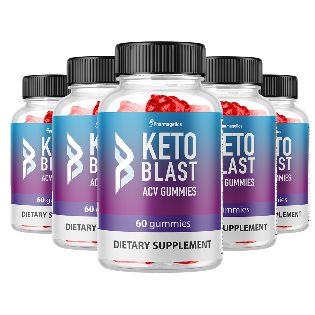Keto Blast ACV Gummies Weight Loss, Fat Burner, Appetite Suppressant 5 Pack