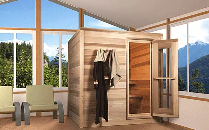 Sauna installation