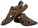 Bjorn - Mens Adjustable fisherman sandals - Reindeer leather