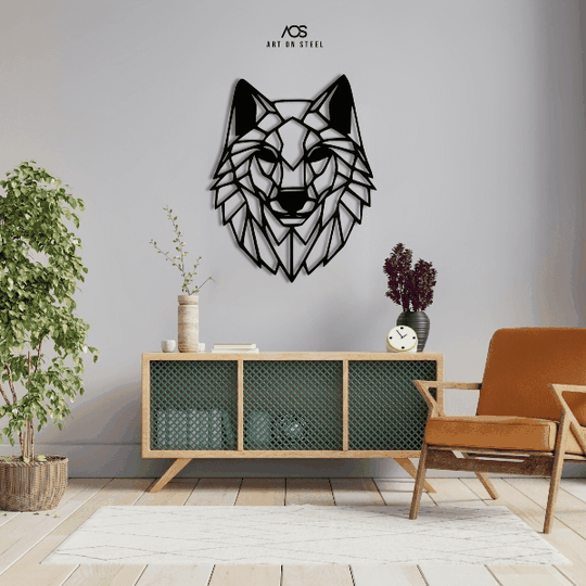 Wolf Metal Art | Home Decor - Art on Steel