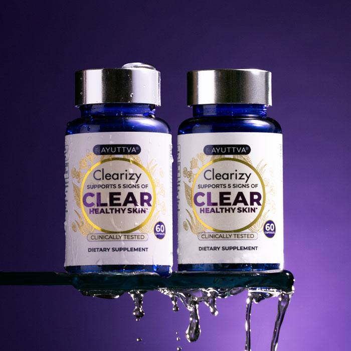 Clearizy pack of two bottles