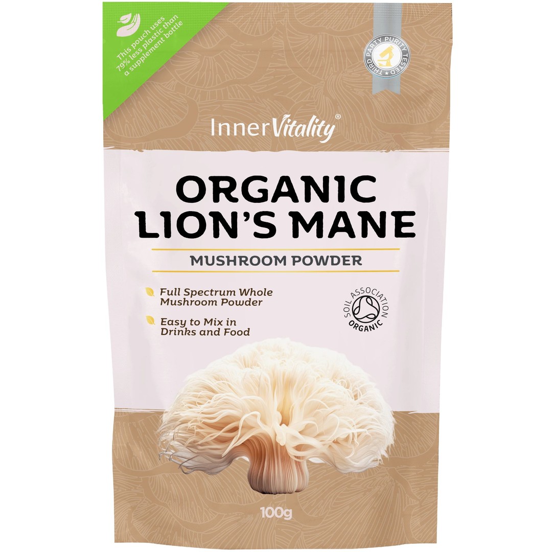 Inner Vitality Organic Lions Mane Powder