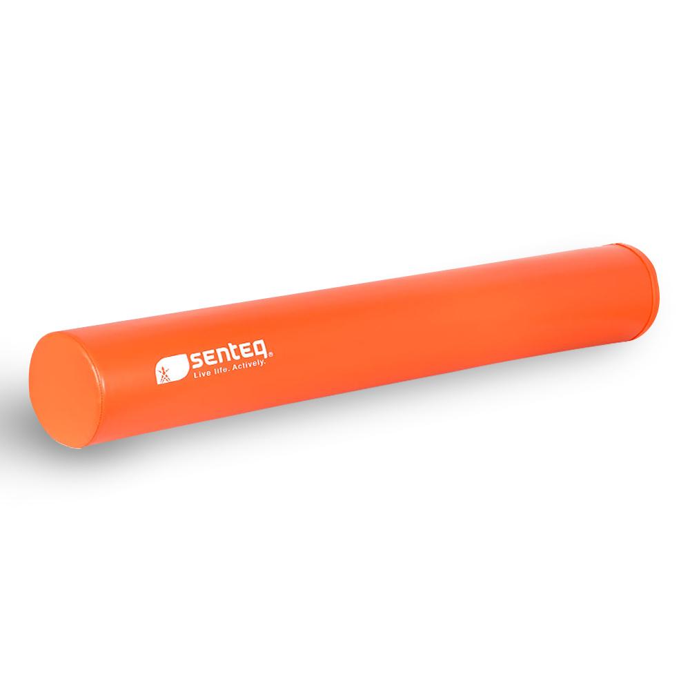 SENTEQ Leather Foam Roller therapeutic exercises water resistant PVC leather material Stretchpole Straightening workout