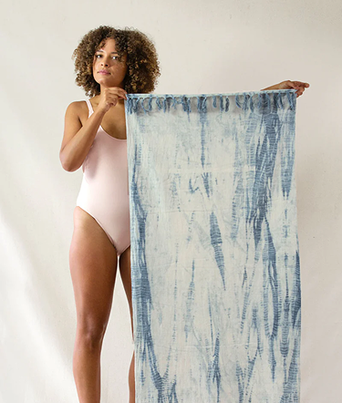 Naturally Dyed Herbal Yoga Towels