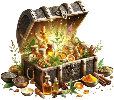 Ayurvedic treasure box