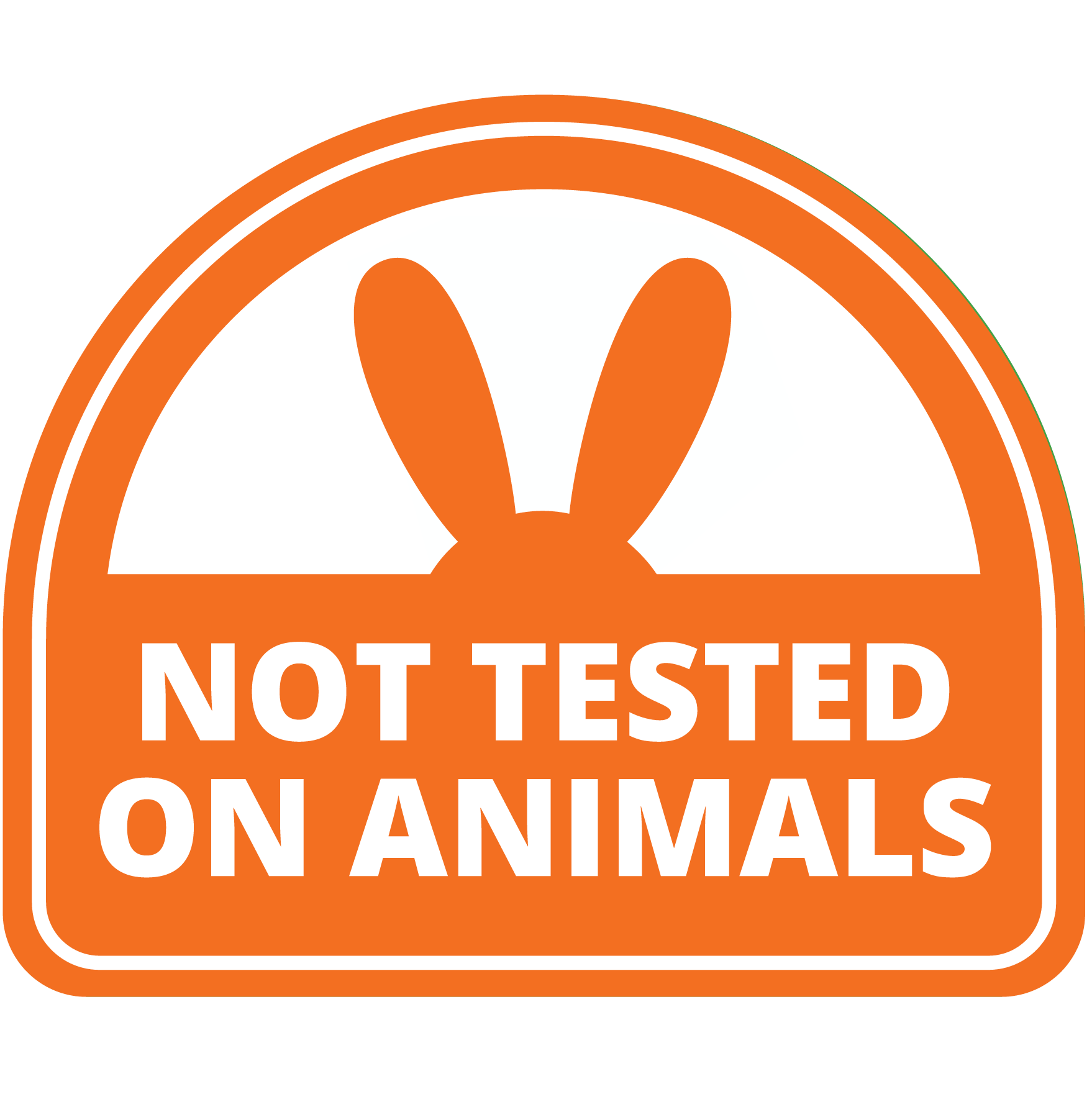 Not tested on animals