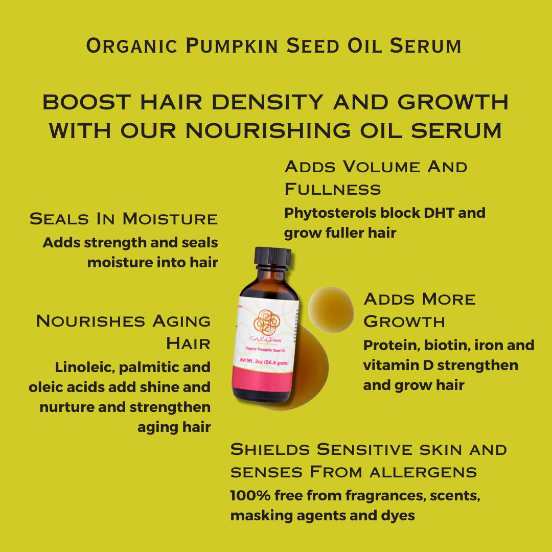 Boost hair density and growth with our nourishing oil serum