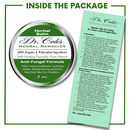 Dr. Cole's Anti Fungal Balm inside the package