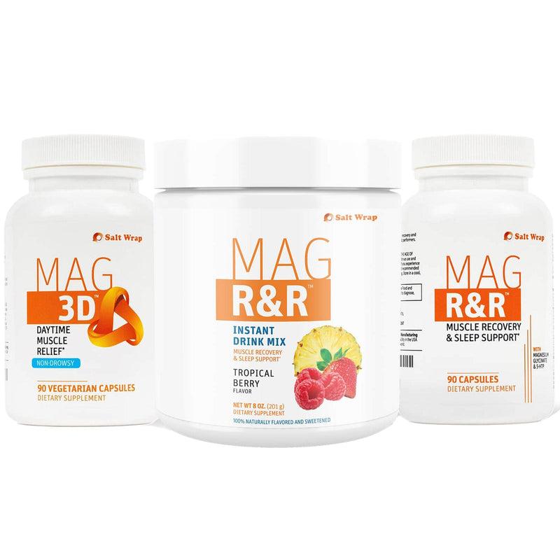 The Muscle Relief System delivers everything you need for optimal muscle recovery and relaxation.