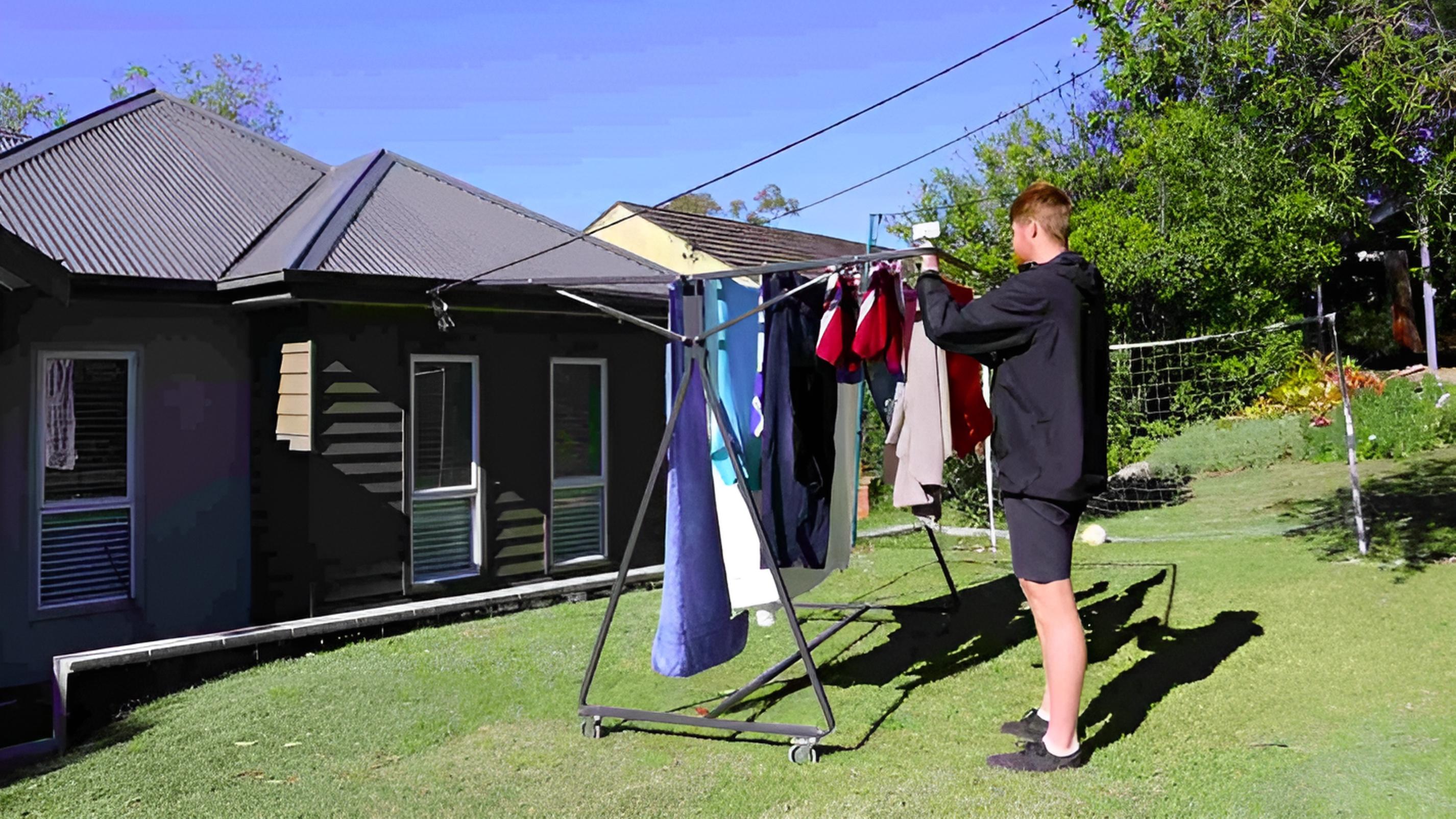 Sunchaser Mobile Clothesline Ease of Use