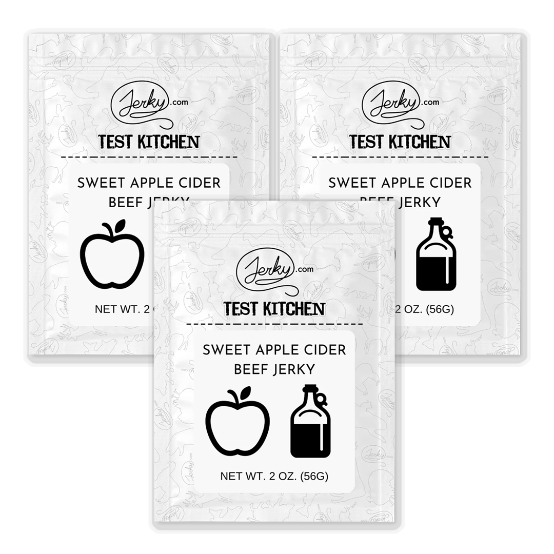 Sweet Apple Cider Beef Jerky  3-Pack by Jerky.com