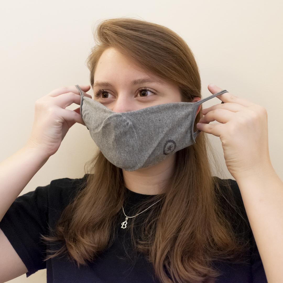 Reusable Face Mask - Putting it on