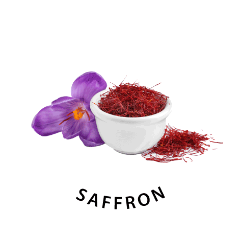 saffron and saffron flower