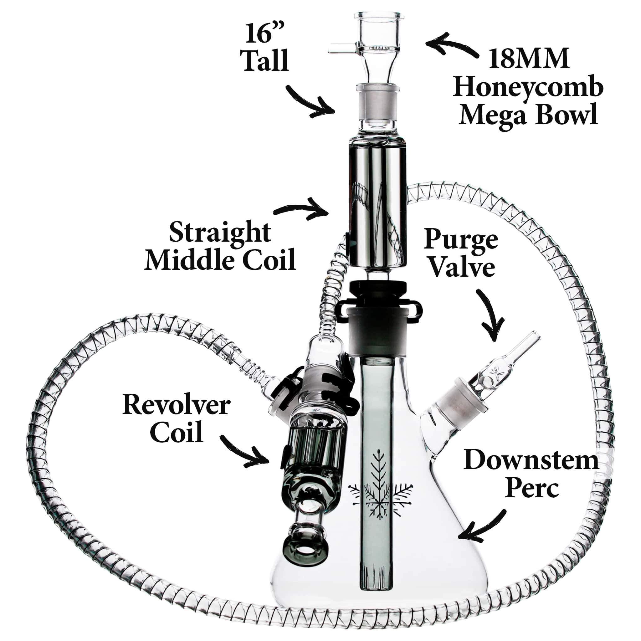 hookah bong specs