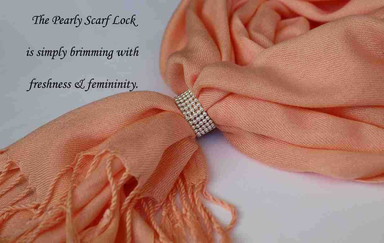 Pearly Scarf Lock - Lock and Shine