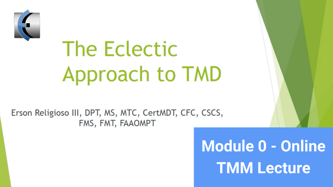 Module 0 - Online TMM Lecture