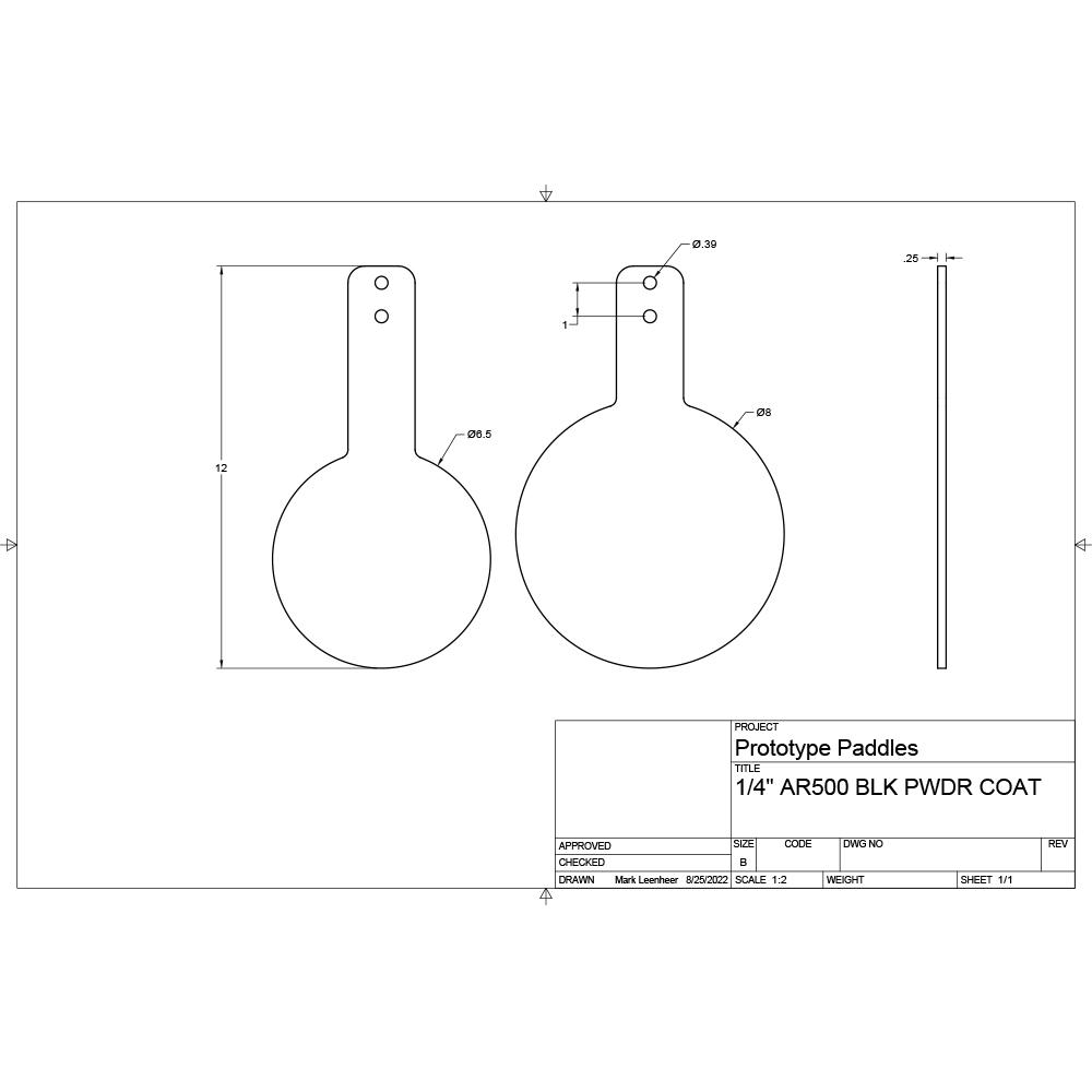 Prototype Paddle