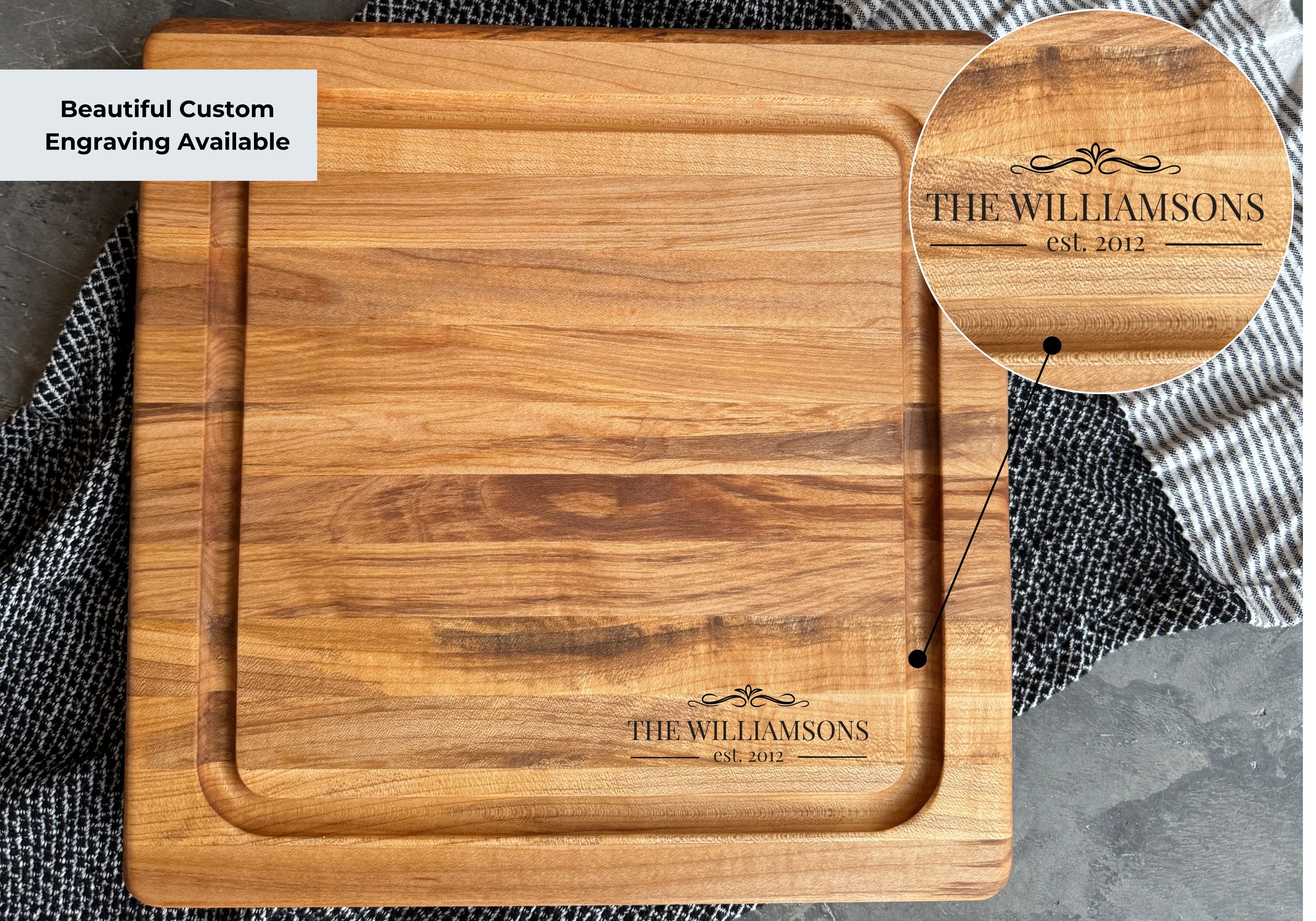 Homestead edge grain cutting board