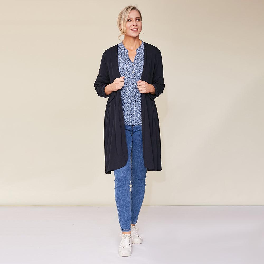 Aisling Cardigan (Navy)