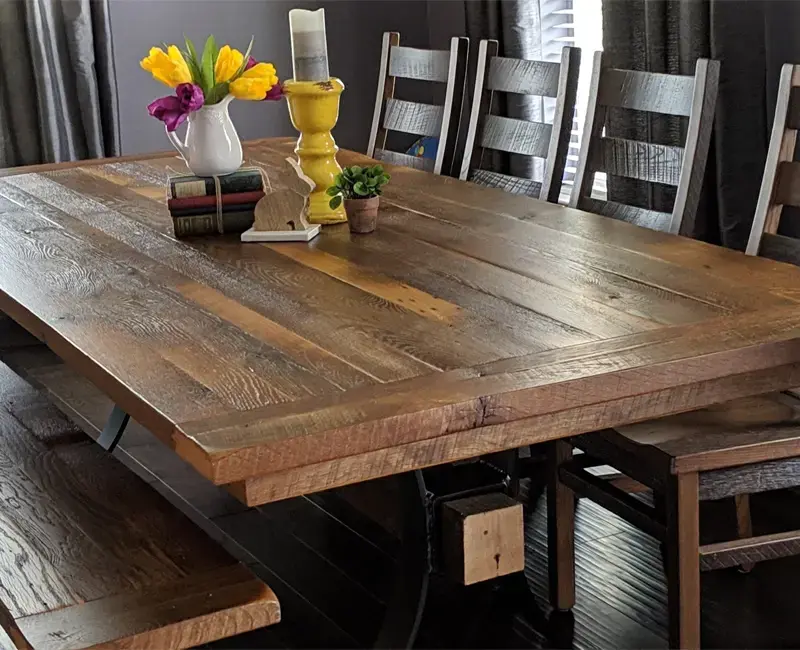 Barnwood Rectangular Table