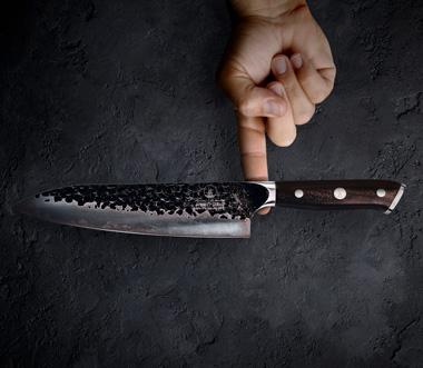 The Cooking Guild Dynasty Series 8 Chef Knife - Black - 2089