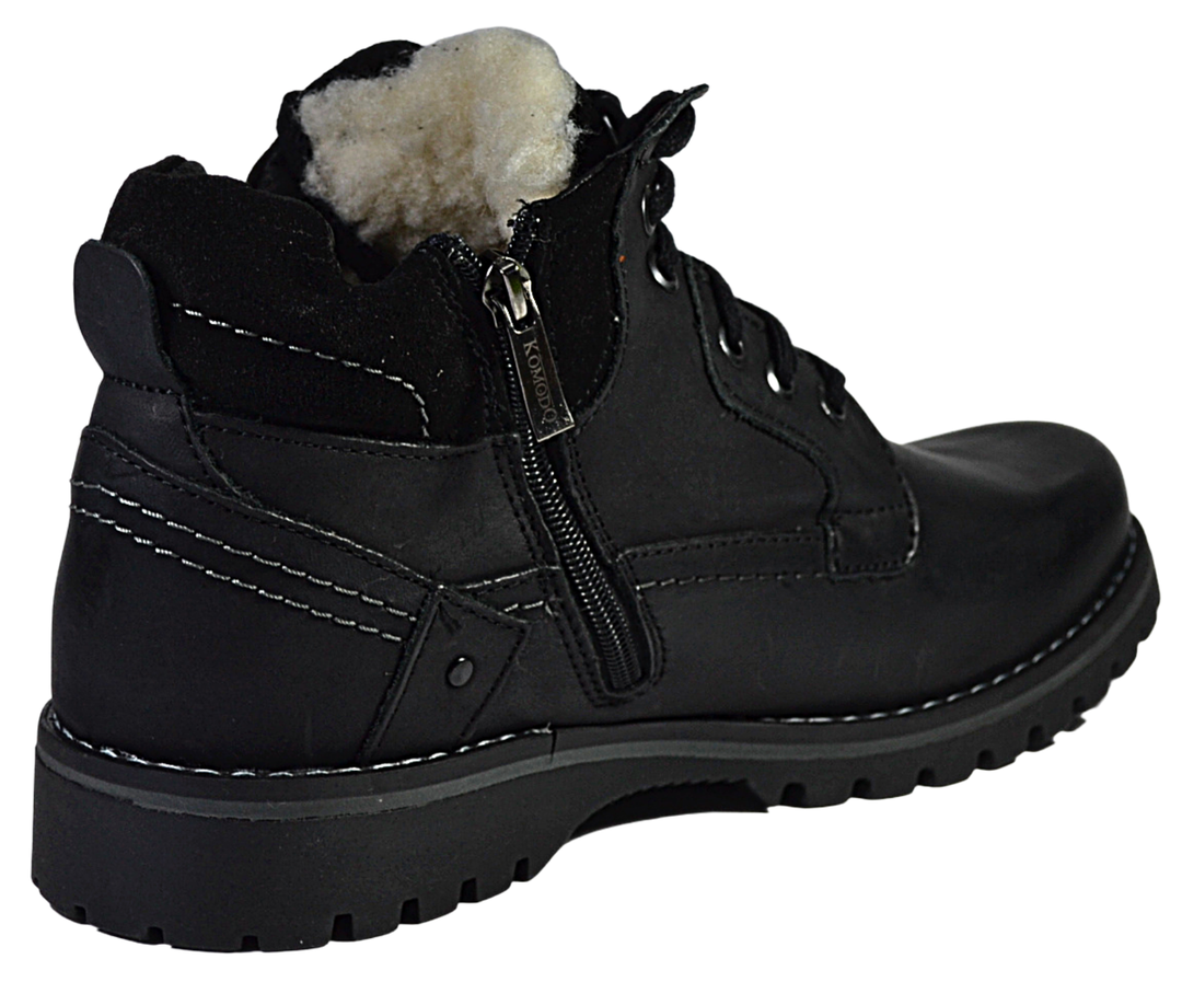 Orrin - Men's laced up leather boots - Reindeer Leather