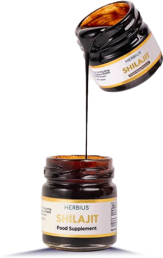 Herbius Shilajit 2 bottles composition Mobile
