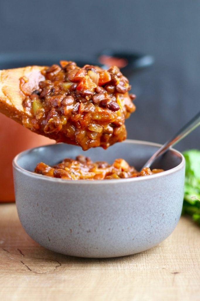 Vegan Pumpkin Chili