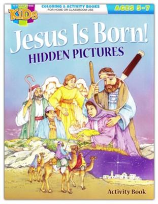 Jesus is born hidden pictures