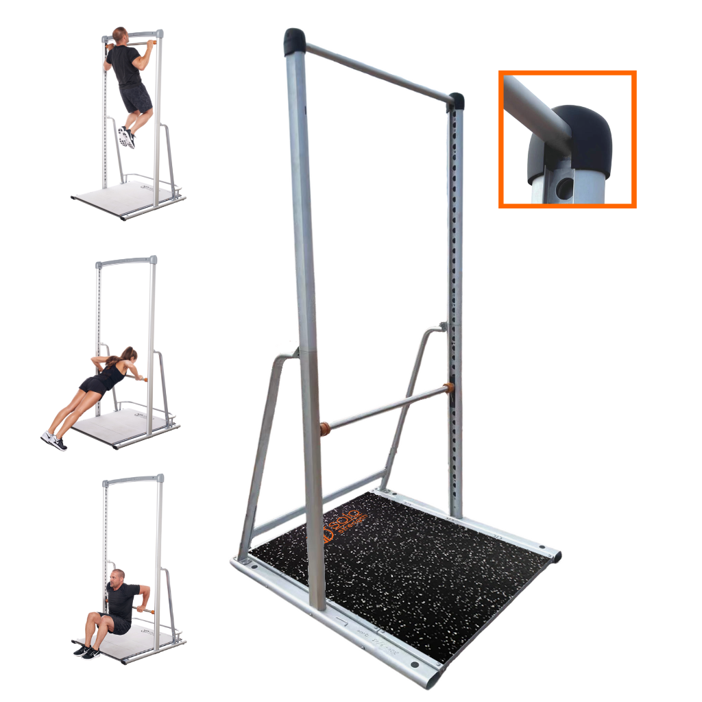Solostrength Freestanding Outdoor Pull Up Bar Training Station