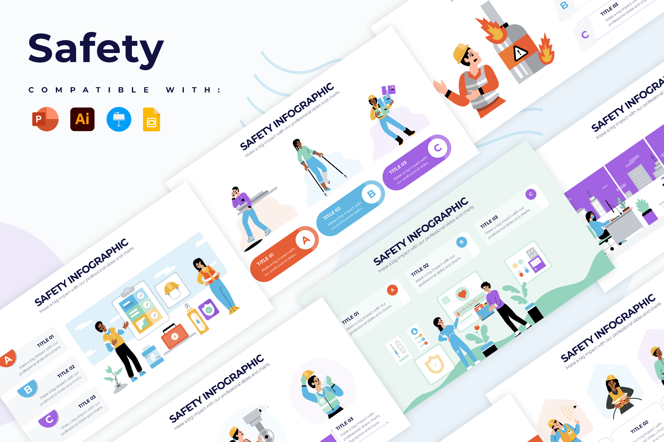 Summary PowerPoint Infographic Templates