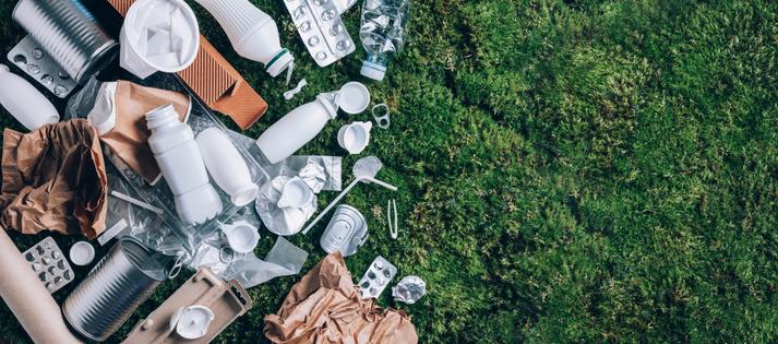 déchets sauvages