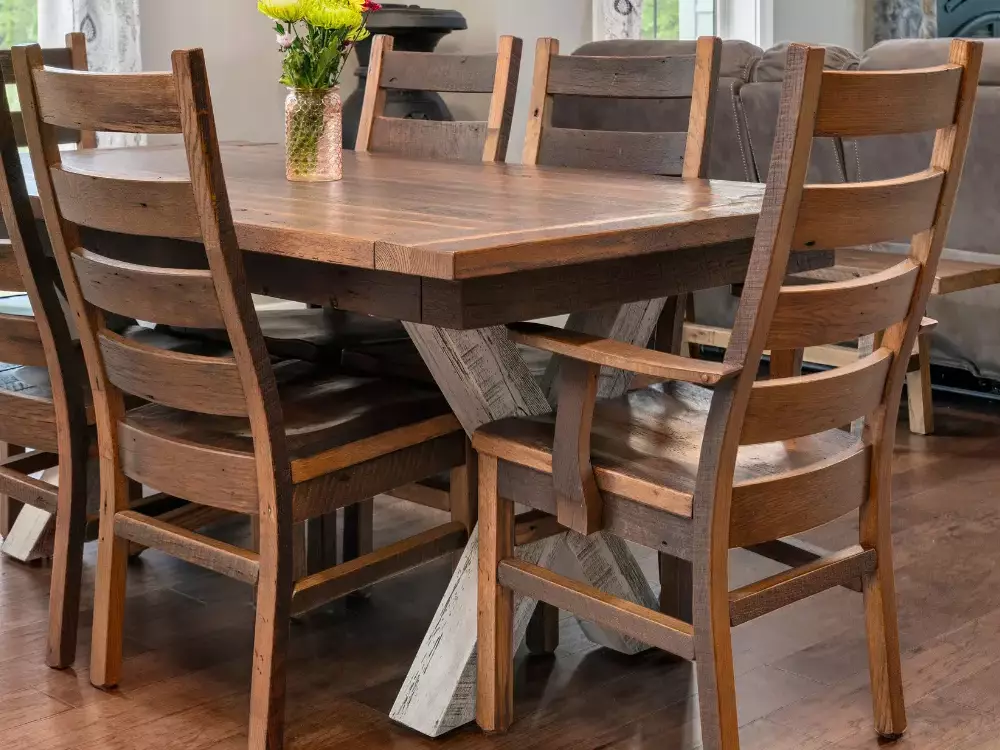 Parker barnwood dining table