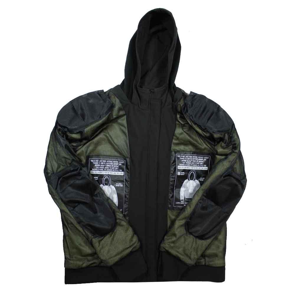 Armored Motorcycle Hoodie | Motorbike Hoodie - Skull Riderz