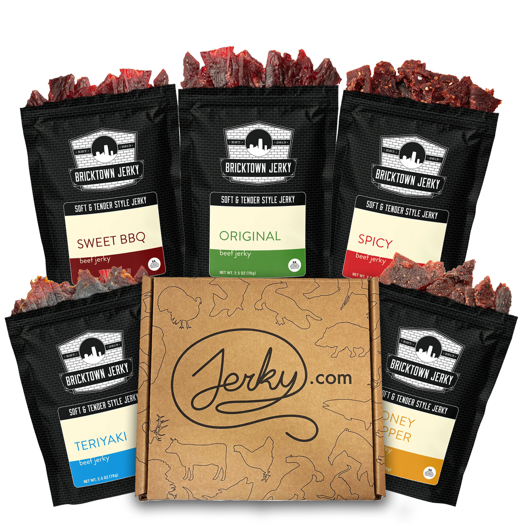Soft and Tender Style Beef Jerky Gift Box by Bricktown Jerky