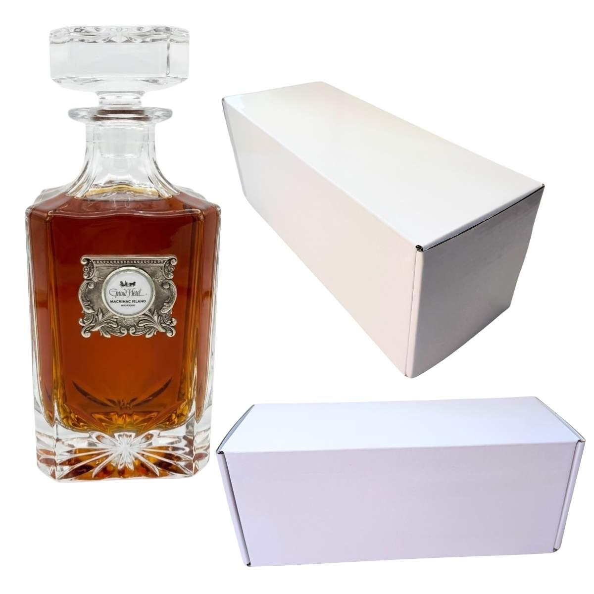 Custom Decanter and box that it is packaged in