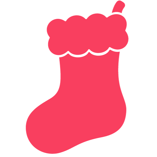 pink stocking.
