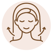 icon for firming and toning the look of saggy skin